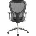 Lorell Elevate Mesh Mid-Back Office Chair, LLR85036
