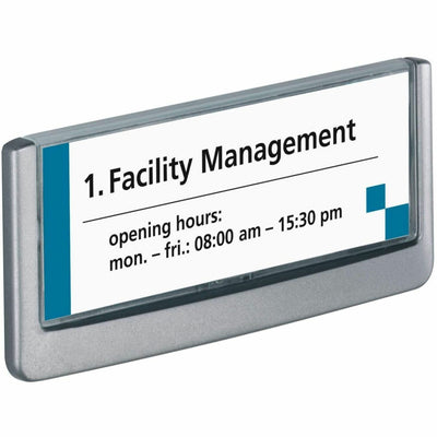 Durable Office Click Sign, Graphite, DBL497637