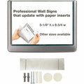 Durable Office Click Sign, Graphite, DBL4977-37