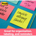 3M Post-it Notes Original Notepads - Canary Yellow and Poptimistic Color Collection, 14 / Pack, MMM65414YWM