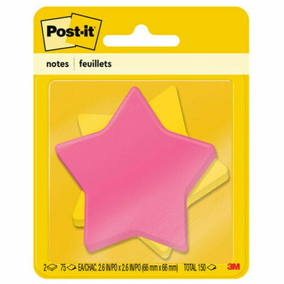 3M Post-it Super Sticky Die-Cut Notes, Pink, 1 Pack, MMM7350-SS-STR