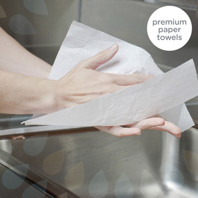 Kimberly-Clark Kleenex Ultra Soft Hand Towels, White, 70 / Box, KCC11268