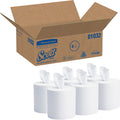 Kimberly-Clark Scott Essential Roll Center Pull Towels with Fast-Drying Absorbency Pockets, White, 1 Carton, KCC01032