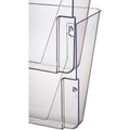 Officemate Mountable Wall File, Clear, 1 Box, OIC21404