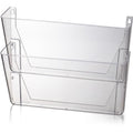 Officemate Mountable Wall File, Clear, 1 Box, OIC21404