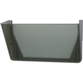 Officemate 21431 File Holder, Wall Mountable, Letter Size, Hortizontal, Smoke, OIC21431
