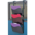 Officemate Unbreakable Wall Files, Smoke, 1 Box, OIC21611