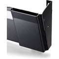 Officemate 21724 Grande Central Wall Filing System, 4 Pockets, Black, 1 Pack, OIC21724