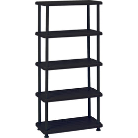 Iceberg Rough 'N Ready 5-Shelf Open Storage System, Black, ICE20851