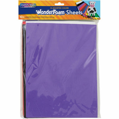 Dixon Ticonderoga Creativity Street Wonderfoam Sheets, Assorted, 1 Pack, PAC4318