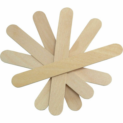 Medline Nonsterile Tongue Depressors, Wood Grain, 500 / Box, MIIMDS202065