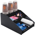 Vertiflex Horizontal Condiment Organizer, Black, VRTVFCC-1200