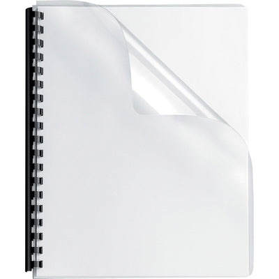 Fellowes Crystals Clear Oversize PVC Covers, 8 3/4" Width x 11 1/4" Length, 1 Pack, FEL52311