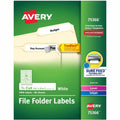 Avery TrueBlock File Folder Labels, Matte, 1 Box, AVE75366