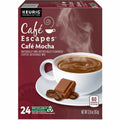 Keurig Dr Pepper . Caf&eacute; Escapes K-Cup, Pod Caf&eacute; Mocha Keurig Single-Serve K-Cup Pods, 24 Count, 24 / Box, GMT6803