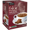Keurig Dr Pepper . Caf&eacute; Escapes K-Cup, Pod Caf&eacute; Mocha Keurig Single-Serve K-Cup Pods, 24 Count, 24 / Box, GMT6803