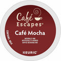 Keurig Dr Pepper . Caf&eacute; Escapes K-Cup, Pod Caf&eacute; Mocha Keurig Single-Serve K-Cup Pods, 24 Count, 24 / Box, GMT6803