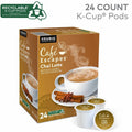 Keurig Dr Pepper . Caf&eacute; Escapes Chai Latte Single-Serve K-Cup Pods, 24 Count Black Tea K-Cup, 24 / Box, GMT6805