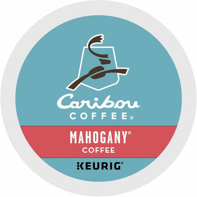 Keurig Dr Pepper . Caribou Coffee K-Cup Mahogany Coffee, 24 / Box, GMT6990