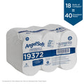 Georgia Pacific . Angel Soft Professional Series Premium Embossed Coreless Toilet Paper, White, 18 / Carton, GPC19372