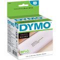 Newell Dymo LabelWriters Continuous Roll Address Labels, White, 1 Box, DYM30572