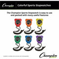 Champion Sports Stop Watch Set, 6 / Set, CSI910SET