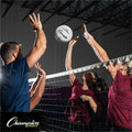 Champion Sports Rubber Volleyball, White, CSIVR4
