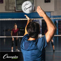 Champion Sports Rubber Volleyball, White, CSIVR4