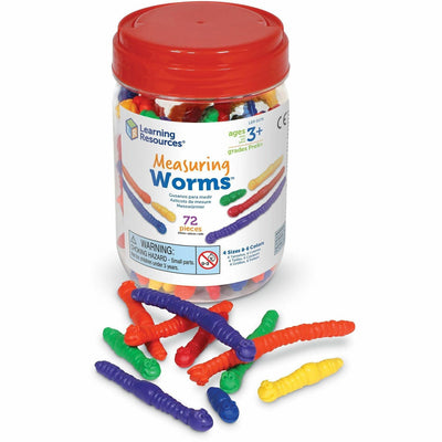 Learning Resources Measuring Worms, Multi, 72 / Set — view 1