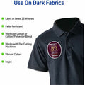 Avery Heat Transfer Paper for Dark Fabrics, 5 Sheets (3279), 8 1/2" x 11", 5 / Pack, AVE3279