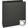 Business Source Basic Round-ring Binder, Black, 8 1/2" Width x 11" Length, BSN09978