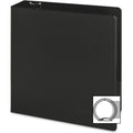 Business Source Basic Round-ring Binder, Black, 8 1/2" Width x 11" Length, BSN09978