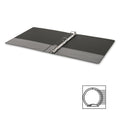 Business Source Basic Round-ring Binder, Black, 8 1/2" Width x 11" Length, BSN09976