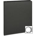 Business Source Basic Round-ring Binder, Black, 8 1/2" Width x 11" Length, BSN09976
