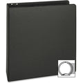 Business Source Basic Round-ring Binder, Black, 8 1/2" Width x 11" Length, BSN09977