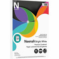 Neenah Paper Bright White Cardstock, 8 1/2" x 11", 1 Pack, WAU91901