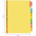 Business Source Reinforced Insertable Tab Indexes, Buff, 1 Set, BSN20067