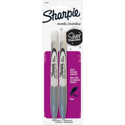 Newell Sharpie Metallic Permanent Markers, 2 / Pack, SAN39108PP