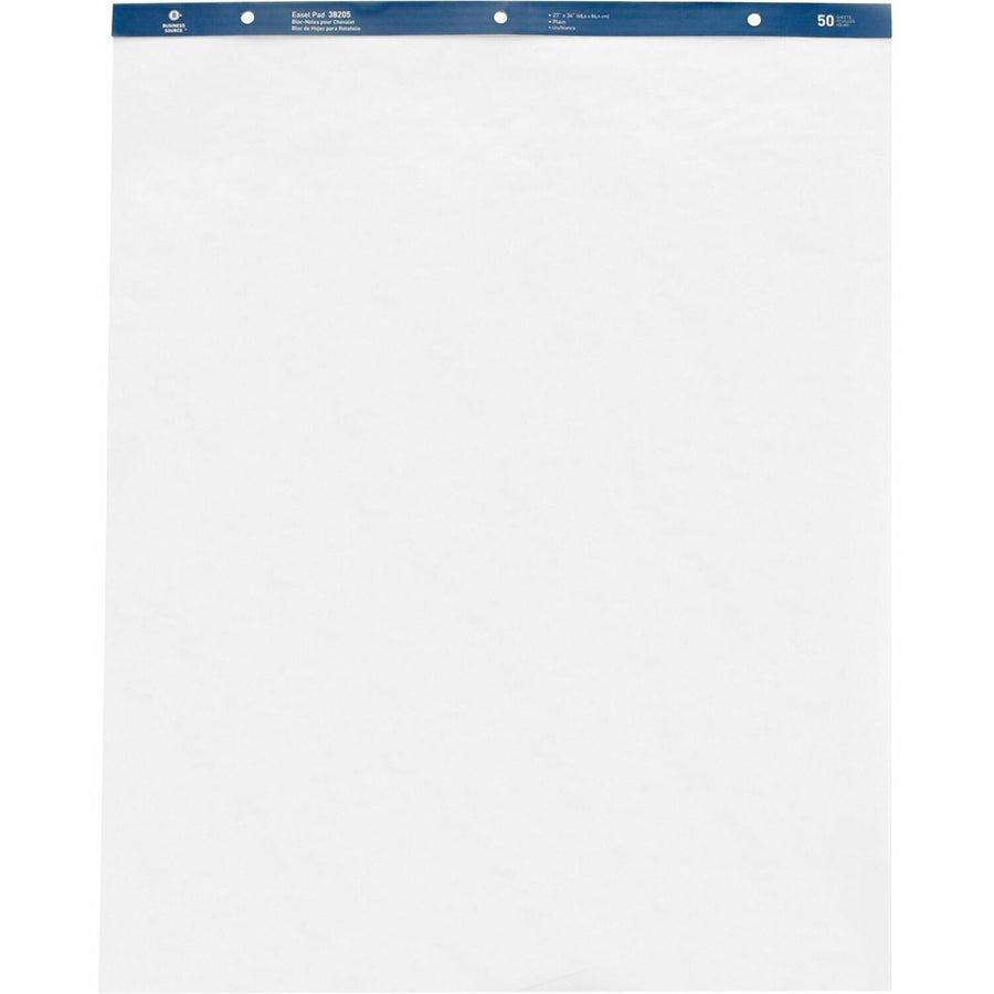Business Source Standard Easel Pad, 27" x 34", 4 / Carton — view 1