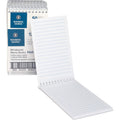 Business Source Wirebound Memo Books, White, 5" Width x 3" Length, 1 Dozen, BSN90651