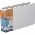 Davis Group of QuickFit Heavy-Duty Landscape 3-Ring Binder, D-Ring, View Binder, 3 Inch, White, Black, 11" Width x 17" Length, STW94050