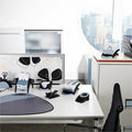 Durable Office VISIFIX Desk Business Card Files, Gray, 200, DBL241301