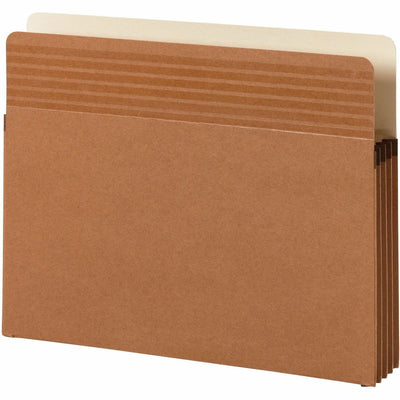 Smead Easy Grip Straight Tab Cut Letter Recycled File Pocket, Redrope, 8 1/2" Width x 11" Length, 25 / Box, SMD73208