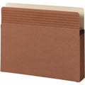 Smead Easy Grip Straight Tab Cut Letter Recycled File Pocket, Redrope, 8 1/2" Width x 11" Length, 25 / Box, SMD73208