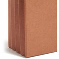 Smead Easy Grip Straight Tab Cut Legal Recycled File Pocket, Redrope, 8 1/2" Width x 14" Length, 25 / Box, SMD73210