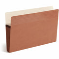 Smead Easy Grip Straight Tab Cut Legal Recycled File Pocket, Redrope, 8 1/2" Width x 14" Length, 25 / Box, SMD73210