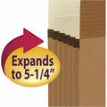 Smead Easy Grip Straight Tab Cut Legal Recycled File Pocket, Redrope, 8 1/2" Width x 14" Length, 10 / Box, SMD73211