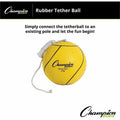 Champion Sports Yellow Tether Ball, CSIVTB