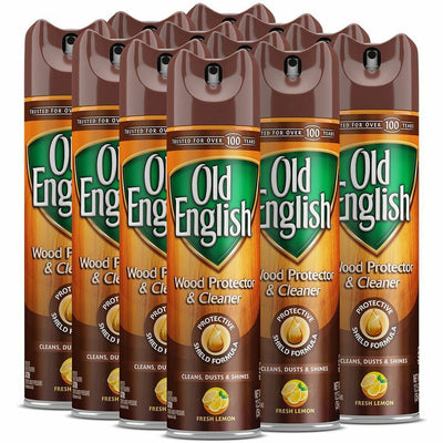 Reckitt Benckiser Old English Furniture Polish, Brown, 12 / Carton — view 1