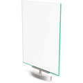 Deflecto Swivel Sign Holder, Clear, DEF691590